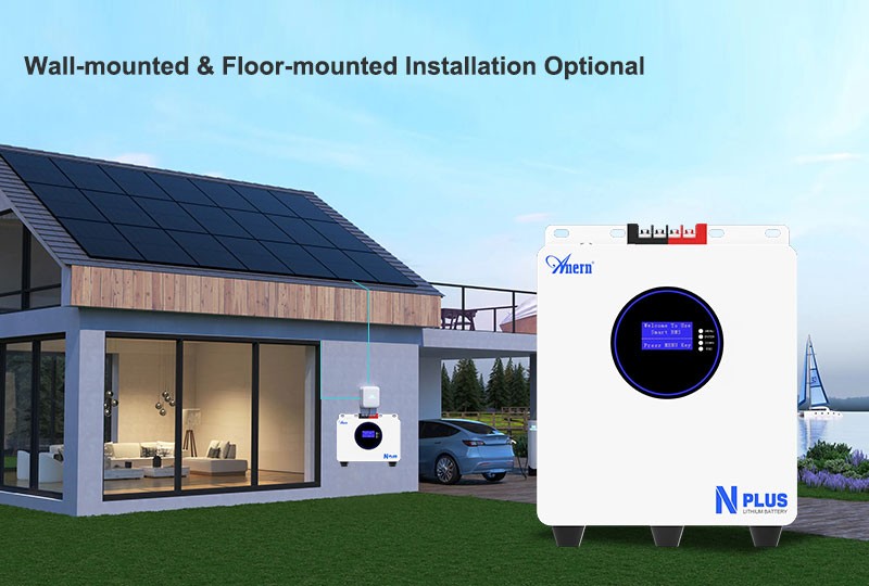 Anern lithium solar battery