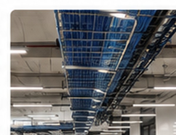 Professional cable tray installation